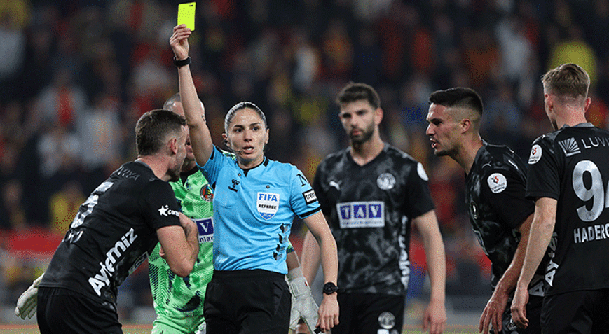 TFF açıkladı! Süper Lig’in son haftasında 2 kadın hakem düdük çalacak