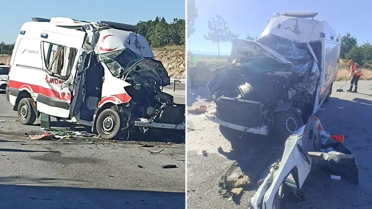 Kütahya’da Ambulans ile TIR Çarpıştı: 71 Yaşındaki Hasta Hayatını Kaybetti