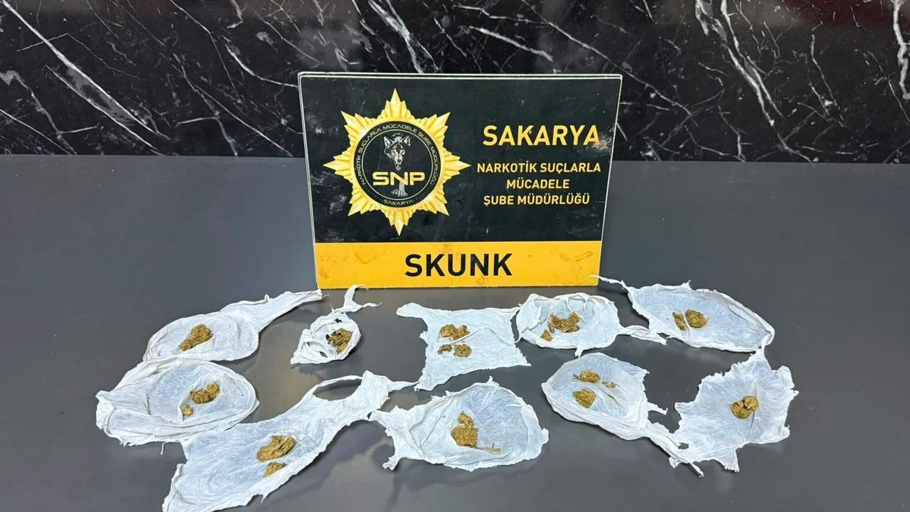 Serdivan'da skunk operasyonu: 1 tutuklama