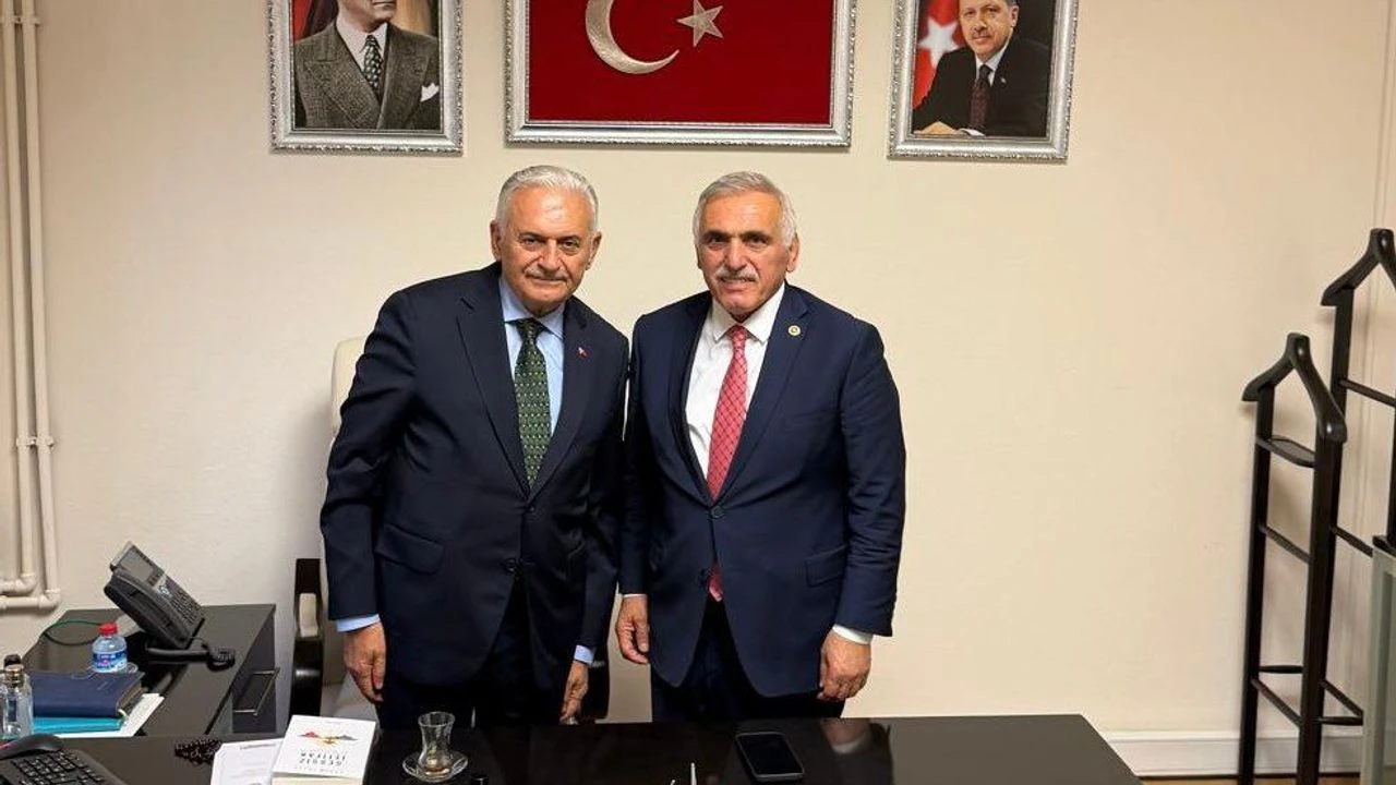 Ali İnci, Son Başbakan Binali Yıldırım'ı Ziyaret Etti