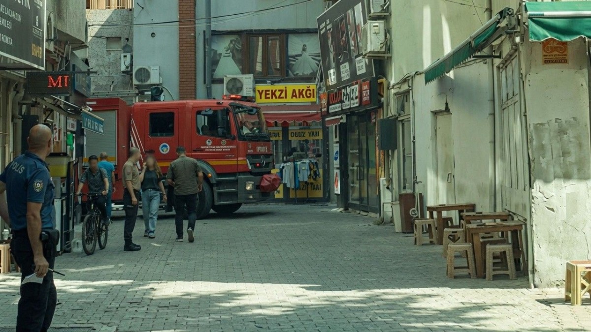Esnafın dikkati faciayı önledi