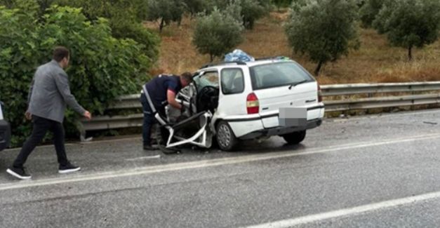 Taraklı-Geyve yolunda feci kaza: 1 ölü, 2 yaralı