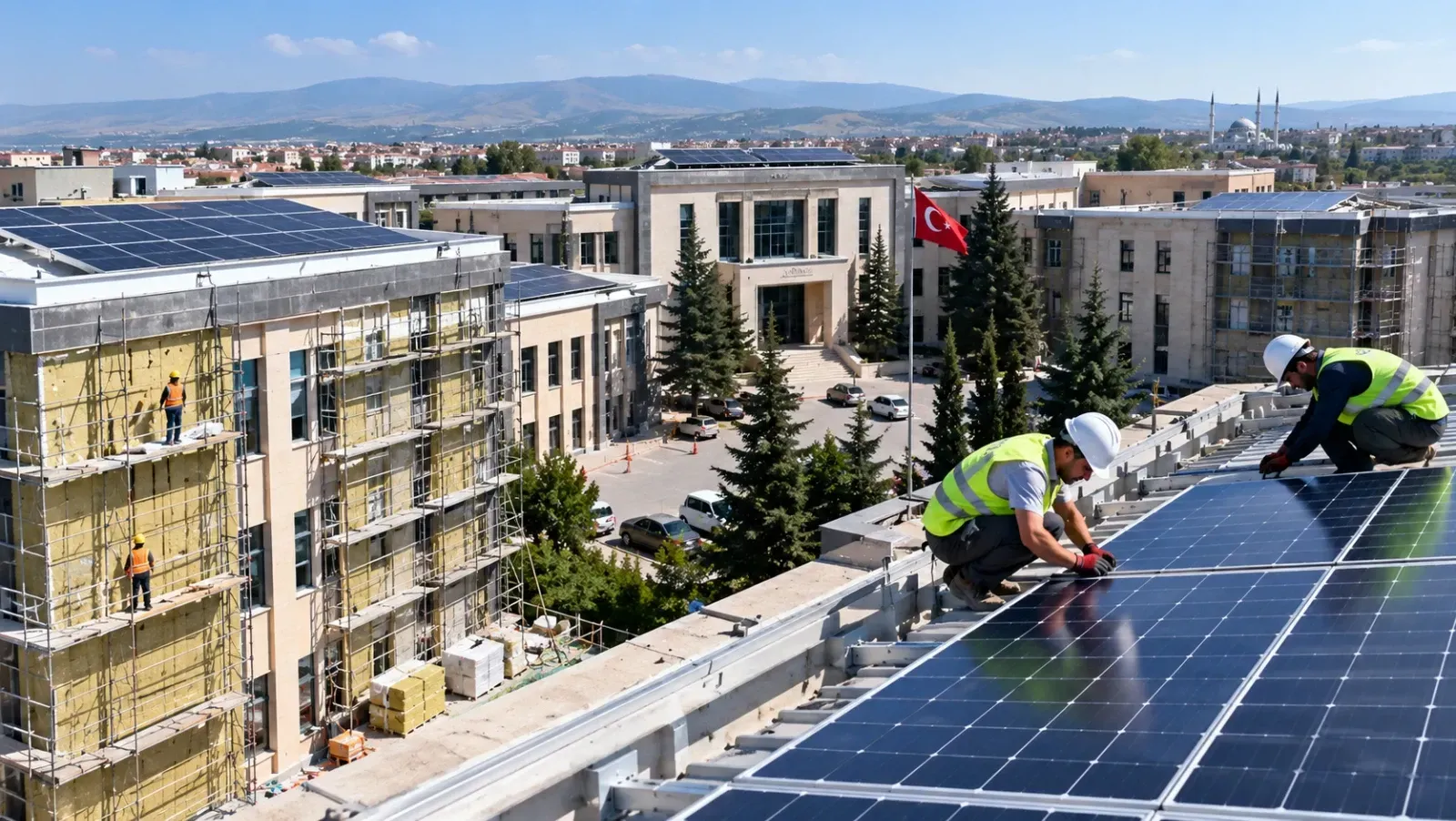 Sakarya Valiliği Kampüsü Enerjiyle Dönüşüyor